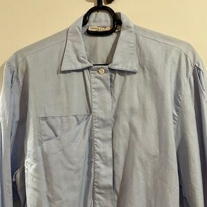 Graham & Gunn Ltd Women’s Light Blue Button Down Shirt